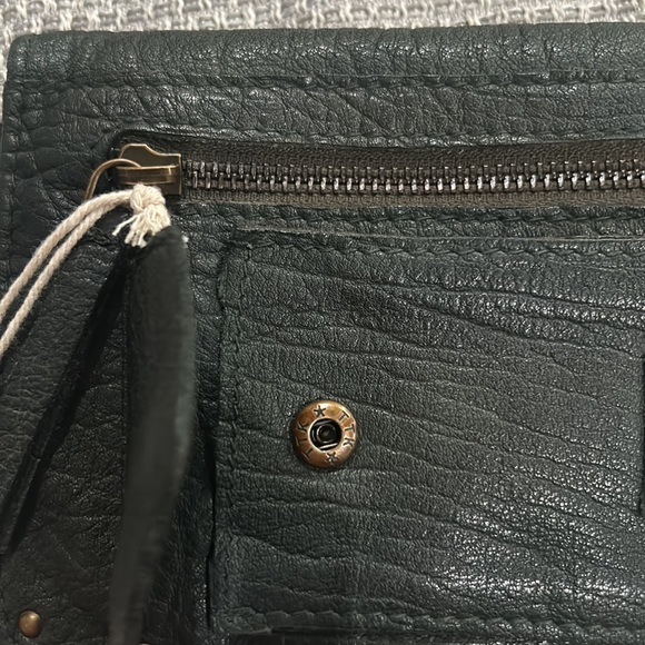 Free People Black Leather Wallet - Picture 4 of 4